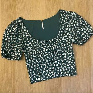 Floral Free People Top